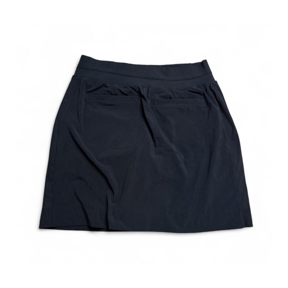 Athleta Soho Skort Size 0 Black Athletic Skirt Pockets Activewear - Picture 2 of 3